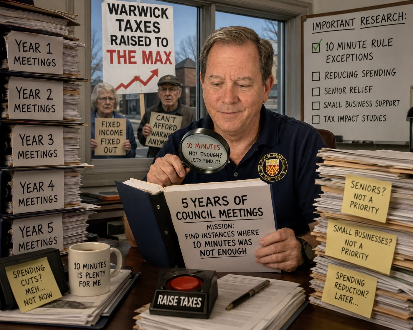 Research concerning Councilman Foley’s record on open government